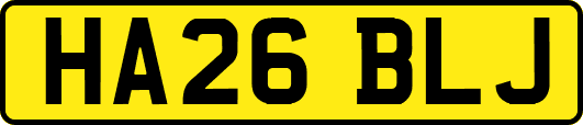 HA26BLJ