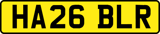 HA26BLR