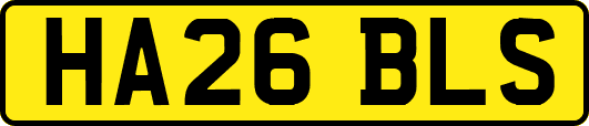 HA26BLS