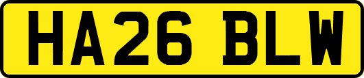 HA26BLW