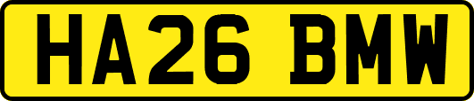 HA26BMW