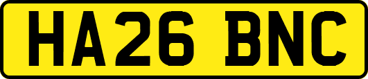 HA26BNC