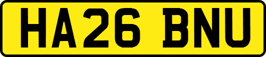 HA26BNU