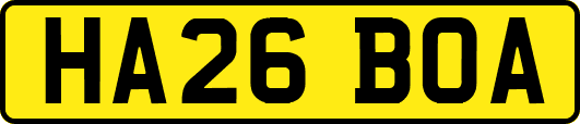 HA26BOA