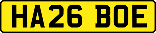 HA26BOE