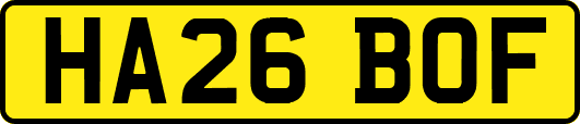 HA26BOF