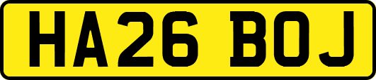 HA26BOJ