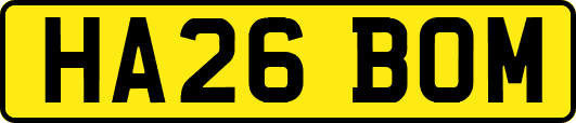 HA26BOM
