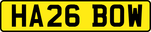 HA26BOW