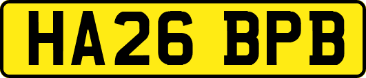 HA26BPB