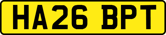 HA26BPT