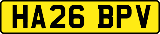 HA26BPV