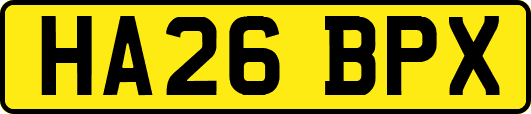 HA26BPX