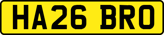 HA26BRO