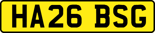 HA26BSG