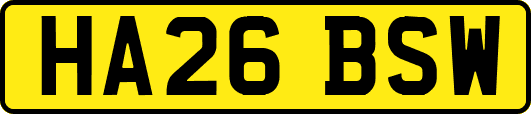 HA26BSW