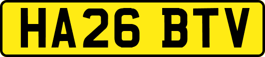 HA26BTV