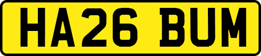 HA26BUM