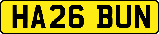 HA26BUN