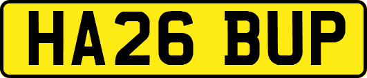 HA26BUP