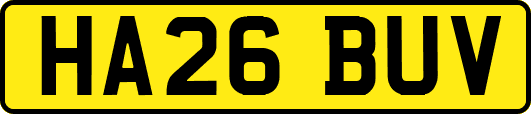 HA26BUV