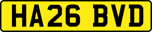 HA26BVD