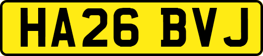HA26BVJ