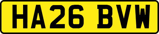 HA26BVW