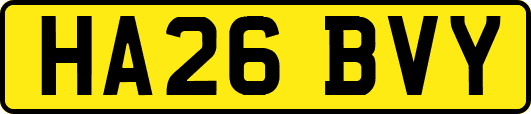 HA26BVY