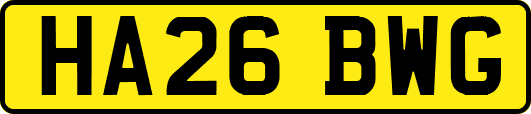 HA26BWG