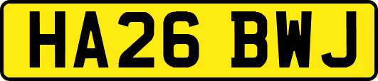 HA26BWJ