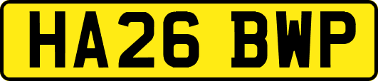 HA26BWP