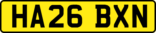 HA26BXN