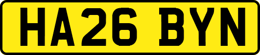 HA26BYN