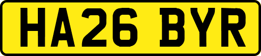 HA26BYR
