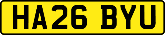 HA26BYU