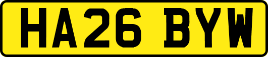 HA26BYW