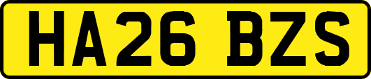 HA26BZS