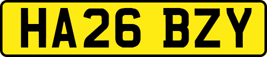 HA26BZY