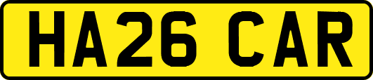 HA26CAR