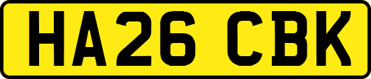 HA26CBK