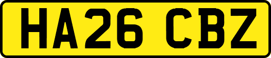 HA26CBZ