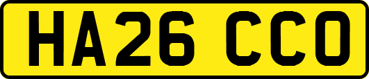 HA26CCO