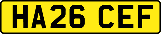 HA26CEF