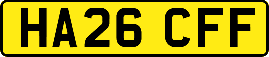 HA26CFF