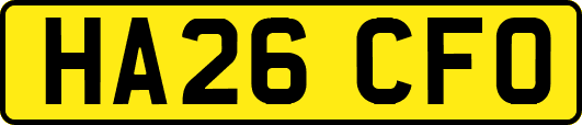 HA26CFO