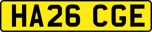 HA26CGE