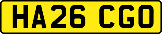 HA26CGO