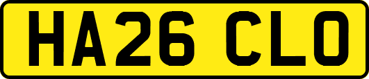 HA26CLO