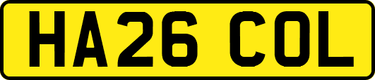 HA26COL